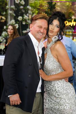 Summer Terrace Opening in der Casa Bellucci-stock-foto