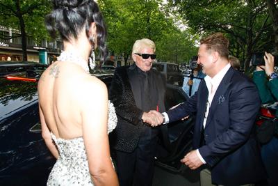 Summer Terrace Opening in der Casa Bellucci-stock-foto