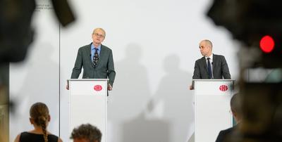 20250717 PK des IHS - Mittelfristige Konjunkturprognose 2025 bis 2029-stock-foto