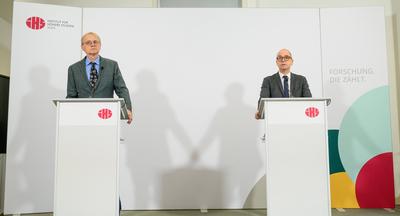 20250717 PK des IHS - Mittelfristige Konjunkturprognose 2025 bis 2029-stock-foto