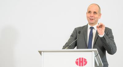 20250717 PK des IHS - Mittelfristige Konjunkturprognose 2025 bis 2029-stock-foto