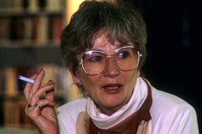 Schriftstellerin Leonie Ossowski-stock-foto