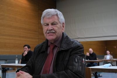 27.02.2021 xkhx Altenstadt, Altenstadthalle Wahlveranstaltung zur Kommunalwahl in Hessen der NPD in Altenstadt ehemalig-stock-foto