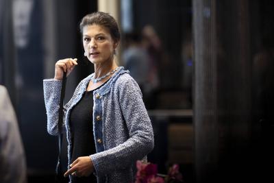 Sahra Wagenknecht, BSW-stock-photo