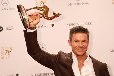 Preistraeger Millenium Felix Baumgartner bei der Preisverleihung BAMBI 2012 im Congress Center Messe Duesseldorf. *** Pr-stock-foto