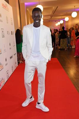 Alpha Dia bei PEEM?LLERS HEIMAT-TALK im Humboldt Carre in Berlin am 17.07.2025 *** Alpha Slide at PEEM?LLERS HEIMAT TALK-stock-foto