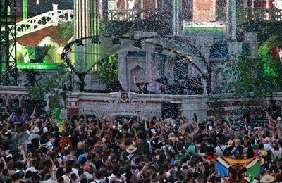 Tomorrowland Festival in Itu RECORD DATE NOT STATED Performance by Duo Vini Vici, during Tomorrowland Brasil 2024. ITU (-stock-photo