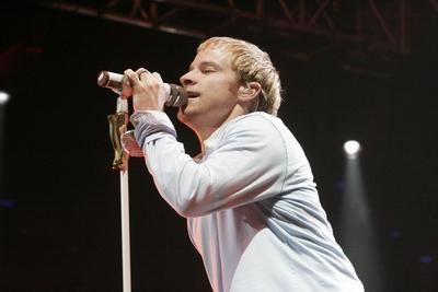 32/ Konzert: Backstreet Boys, Brian Litrell in der Berliner Max Schmeling Halle, Musik, concert, singer, S?nger, Pop, Ro-stock-photo
