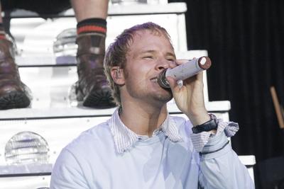 32/ Konzert: Backstreet Boys, Brian Litrell in der Berliner Max Schmeling Halle, Musik, concert, singer, S?nger, Pop, Ro-stock-photo