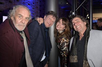 Christian Kohlund, Roland Suso Richter, Ina Paule Klink und Dieter Landuris bei der ARD Blue Hour 2024 im Rahmen der Ber-stock-foto