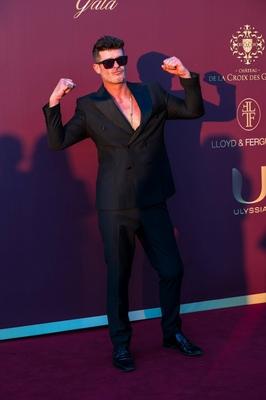 Gala Knights Of Charity au Chateau de la Croix des Gardes-stock-foto