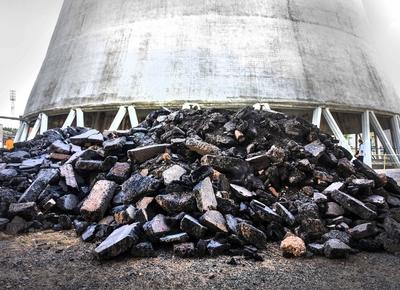 Kunst trifft Kraft ? Begegnungen im Heizkraftwerk Chemnitz-Nord-stock-foto