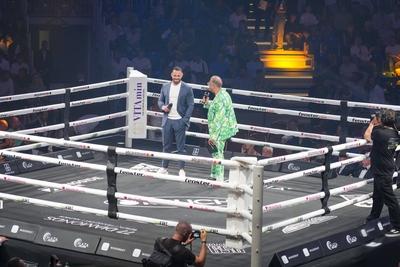Box-Event Ringside Zone Heidelberg-stock-foto