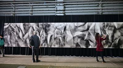 Kunst trifft Kraft ? Begegnungen im Heizkraftwerk Chemnitz-Nord-stock-foto