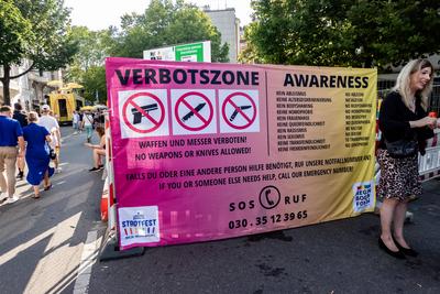31. Lesbisch-Schwule Strassenfest in Sch?neberg-stock-foto