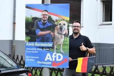 Wahlplakate - Kommunalwahlen 2025 NRW-stock-photo
