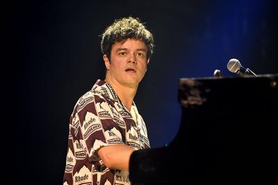 Jamie CULLUM  Live in concert /Tollwood Festival-stock-photo
