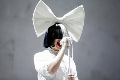 Sia Sia, the Australian pop singer and songwriter, performs a live concert at the Danish music festival SmukFest 2016. D-stock-foto
