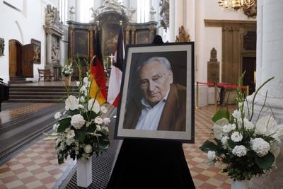Gedenkfeier fuer Egon Bahr-stock-foto