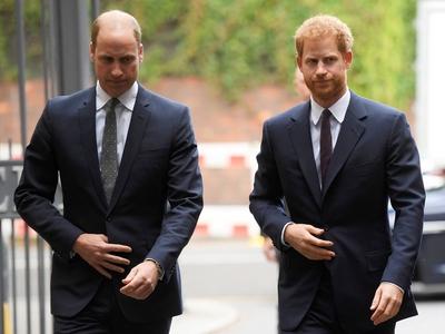 05 09 2017 London United Kingdom The Duke of Cambridge and Prince Harry visit a new community h-stock-foto