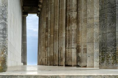 Kunst Kultur Architektur Geschichte 22.03.2024 Walhalla Markt Donaustauf Die Walhalla ist eine Gedenkst?tte auf dem Br?u-stock-foto