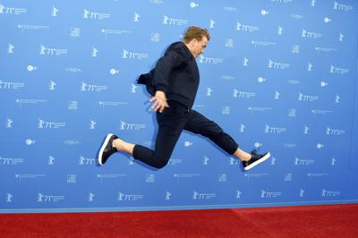 Albrecht Schuch (Deutschland) bei der Verleihung der European Shooting Stars Awards 2021 auf der Berlinale Summer Speci-stock-photo