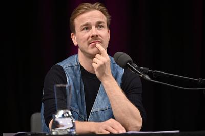 Entertainment Bilder des Tages Albrecht Schuch bei der lit.Cologne 2023 Veranstaltung Thomas Brasch: Bleiben will ich, w-stock-foto