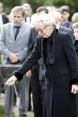 Trauerfeier Egon Bahr-stock-foto