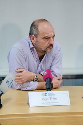 M?nchengladbach 06.02.2018 Ingo Thiel Leiter Mordkommission Polizei Kripo Kriminalpolizei M?nchengladbach Nordrhein-Wes-stock-foto