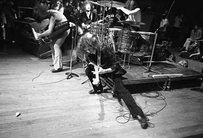 Group Deep Purple - 1970 - France / Ile-de-France (region) / Paris - Group Deep Purple in concert at Paris, 1970 - PUBL-stock-photo