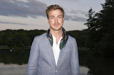 Albrecht Schuch bei der Premiere des Kinofilms Lieber Thomas auf dem 38. Filmfest M?nchen im Open Air-Kino Kino Mond &-stock-photo