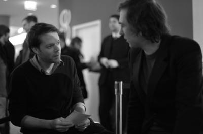 Bildnummer: 57066662  Datum: 13.02.2012  Copyright: imago/SeeligerRegisseur Hans-Christian Schmid (li.) und Schauspieler Lars Eidinger anl?sslich des RadioEins Berlinale Nighttalk am Rande der 62. Berlinale in Berlin 62. Internationale Filmfestspiele Berlin Kultur Entertainment People Film 62. Internationale Filmfestspiele Berlinale radioeins Radio 1 Nighttalk Night Talk x0x xkg 2012 quer premiumd Deutschland Berlin Kunst Kultur Film Festival Festivals Filmfest Filmfeste Filmfestspiele Filmfestival Filmfestivals international internationales Berlinale Berliner Personen celebrity celebritys celebrities RadioEins Radio Eins 1 rbb Radiosendung Randbild ACE Radiosendungen Radio1 nighttalk Interview CU KU CUL Interviews Livesendung Livesendungen  57066662 Date 13 02 2012 Copyright Imago Seeliger Director Hans Christian Schmid left and Actor Lars Eidinger during the Radio One Berlinale NIGHTTALK at Edge the 62 Berlinale in Berlin 62 International Film Festival Berlin Culture Entertainment Celebrities Film 62 International Film Festival Berlinale Radio One Radio 1 NIGHTTALK Night Talk x0x xkg 2012 horizontal premiumd Germany Berlin Art Culture Film Festival Festivals Film Festival Film festivals Film Festival Film Festival Film Festival International International Berlinale Berlin People Celebrity Celebritys Celebrities Radio One Radio One 1 RBB Radio broadcast Edge image Ace Radio broadcasts Radio1 NIGHTTALK Interview Cu Ku Cul Interviews Live broadcast-stock-photo