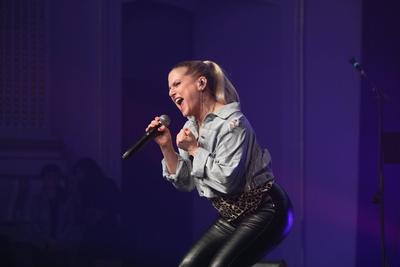 08.03.2020, Sofiens?le Wien, WeAre - Starke Stimmen - Starke Frauen, Radio Wien Frauenkonzert am internationalen Frauent-stock-foto