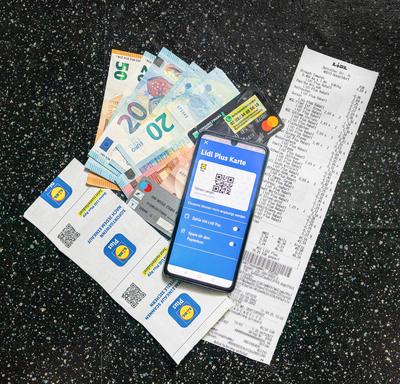 Problem mit der LIDL-App-stock-foto
