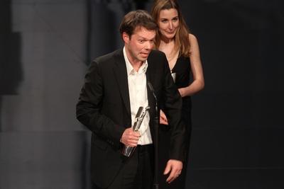 Deutscher Filmpreis 2010 Lola Bester Spielfilm Silber Sturm, Hans Christian Schmid - Deutscher Filmpreis 2010 - Deutsche-stock-foto