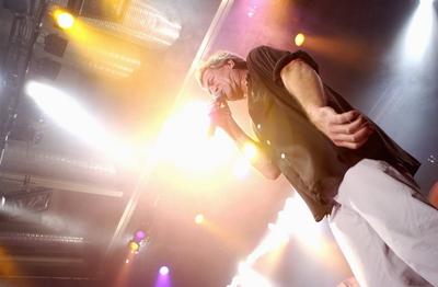 1/ Konzert: Deep Purple, S?nger Ian Gillan in der Berliner ColumbiaHalle am 20.10.2003, HardRock, Hard Rock, Bombastroc-stock-foto