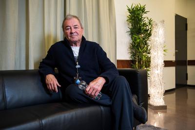 Rock Meets Classic, Ian Gillan 03.03.2019 Frankfurt x1x - Rock Meets Classic - in der Jahrhunderthalle. Im Bild (l-r):-stock-photo
