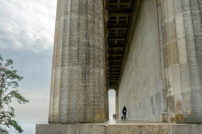 Kunst Kultur Architektur Geschichte 22.03.2024 Walhalla Markt Donaustauf Die Walhalla ist eine Gedenkst?tte auf dem Br?u-stock-foto
