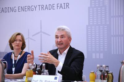 21.06.2022 Essen, NRW Messe E-world energy & water. Pressekonferenz zur ER?ffnung der Messe mit , Kerstin Andreae, Haupt-stock-foto