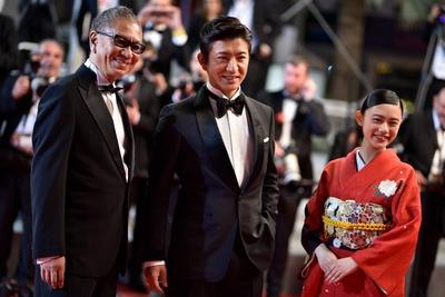 217725 Degun Paoli Starface 2017 05 18 Cannes France 70eme Festival International du Film de Cannes-stock-foto