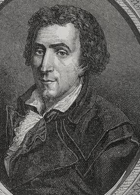Jacques-Pierre Brissot (1754-1793) (1754-1793). French journalist and political leader. Portrait. Engraving, 1876. Jacqu-stock-foto