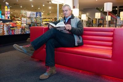 Erfurt 19 Erfurter Herbstlese Buchhandlung Hugendubel Ilija Trojanow Macht und Widerstand Ko-stock-foto