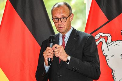 Antrittsbesuch von Bundeskanzler Friedrich Merz in Niedersachsen-stock-foto