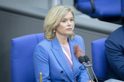 Julia Kl?ckner, Pr?sidentin, Bundestag-stock-foto