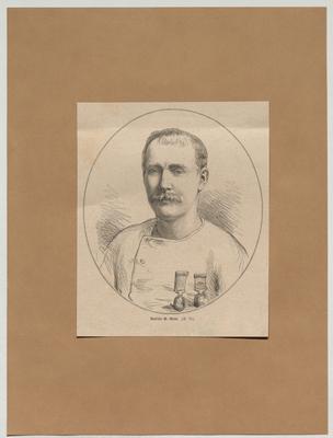 Captain M. Webb. . Cpt. Matthew Webb, English Channel swimmer (from The Book for All ). Unknown Copyright: xpiemagsx pie-stock-foto