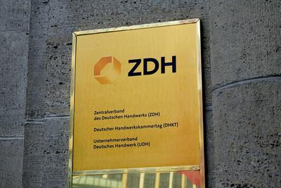 Zentralverband des deutschen Handwerks Zentralverband des deutschen Handwerks, 15.07.2022, Mitte, Mohrenstrasse, Berlin,-stock-photo