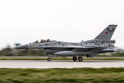 Anatolian Eagle 2023/2 (AE-23/2) Training Exercise Conducted with 5 international participants alongside the Turkish Air-stock-foto
