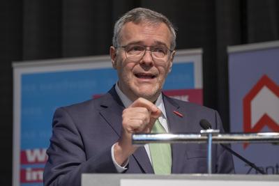 Bonn, 24.03.2023, Joerg DITTRCIH , Präsident des Zentralverband des deutschen Handwerks (ZDH), des Sächsischen Handwerks-stock-photo