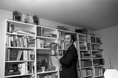 Der deutsche Schauspieler und Synchronsprecher Hans Clarin Deutschland 1970er Jahre German actor a-stock-foto