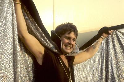 Ozzy Osbourne auf dem Monsters of Rock Festival 1984 im Donington Park. Donington, 18.08.1984 *** Ozzy Osbourne at the 1-stock-foto